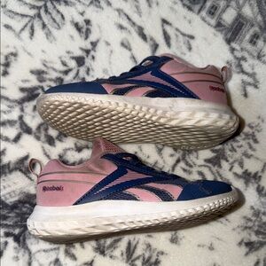 Reebok Kids Sneakers - Navy and Pink